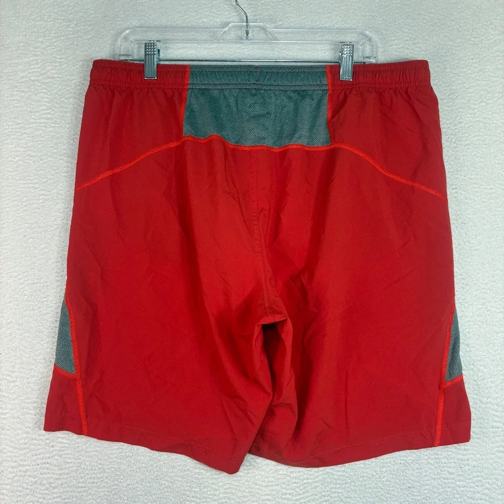 The North Face Voltage Shorts Men XL Red FlashDry Hiking Running Stretch Unlined